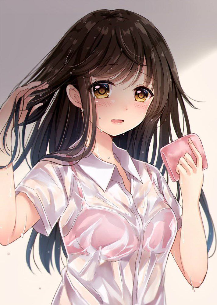 【Erotic Anime Summary】 Beautiful women and beautiful girls whose and underwear are completely visible due to wet sheer transparency 【Secondary erotica】 9