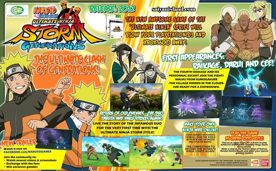 Naruto ultimate ninja Generations Generations 1