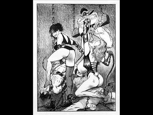 Largest Breasts in the World, BDSM vintage sex artwork - 6 min 17