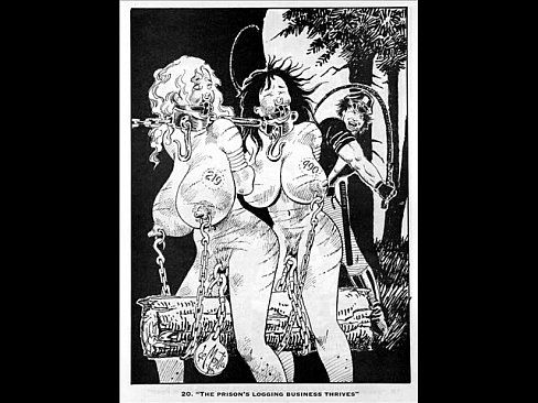 Largest Breasts in the World, BDSM vintage sex artwork - 6 min 26