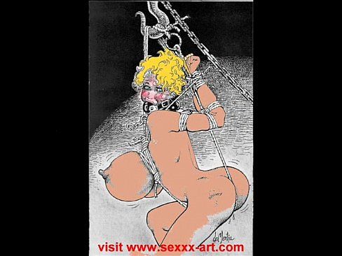 Largest Breasts in the World, BDSM vintage sex artwork - 6 min 5