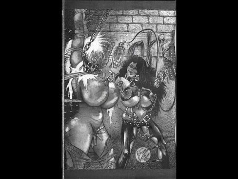 Largest Breasts in the World, BDSM vintage sex artwork - 6 min 7