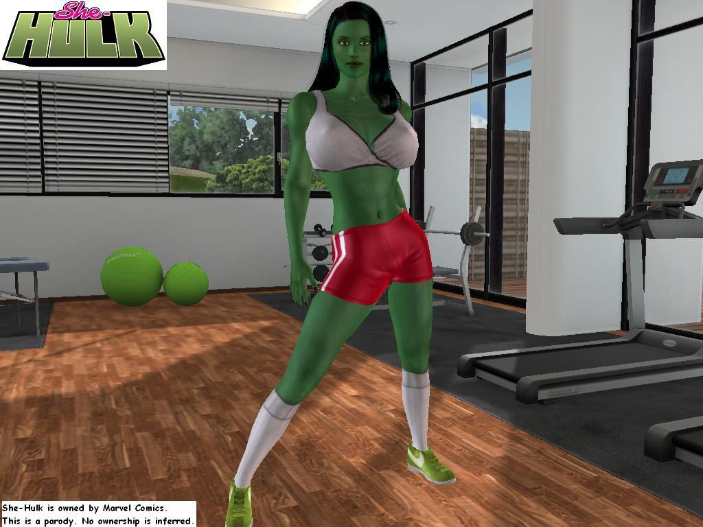 Green Vs. Red (The Sensational She-Hulk) 1