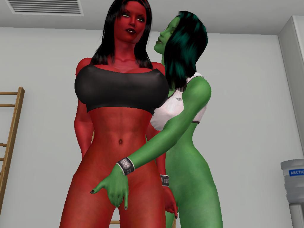 Green Vs. Red (The Sensational She-Hulk) 10