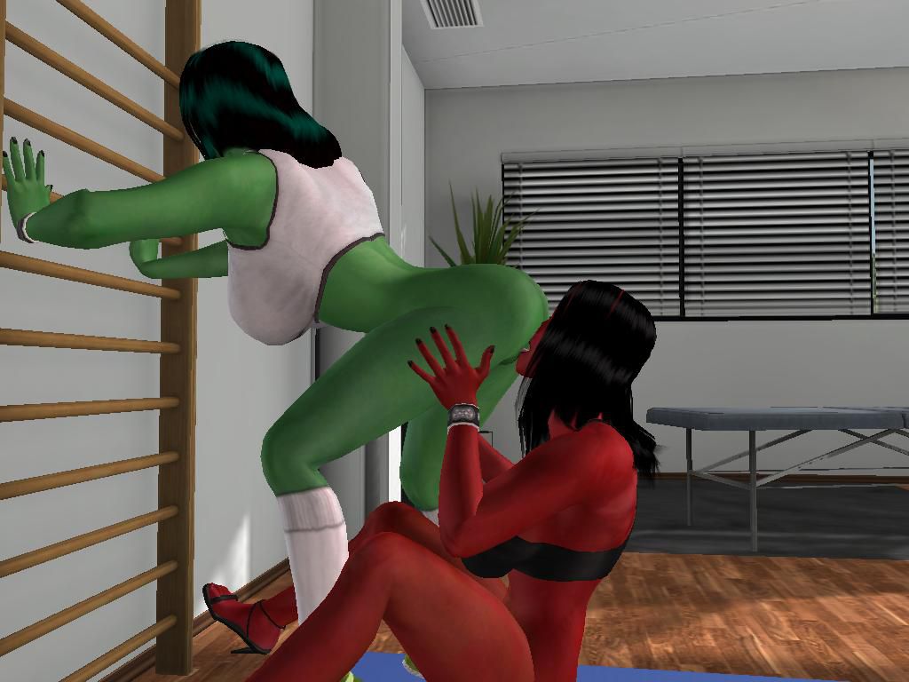 Green Vs. Red (The Sensational She-Hulk) 12