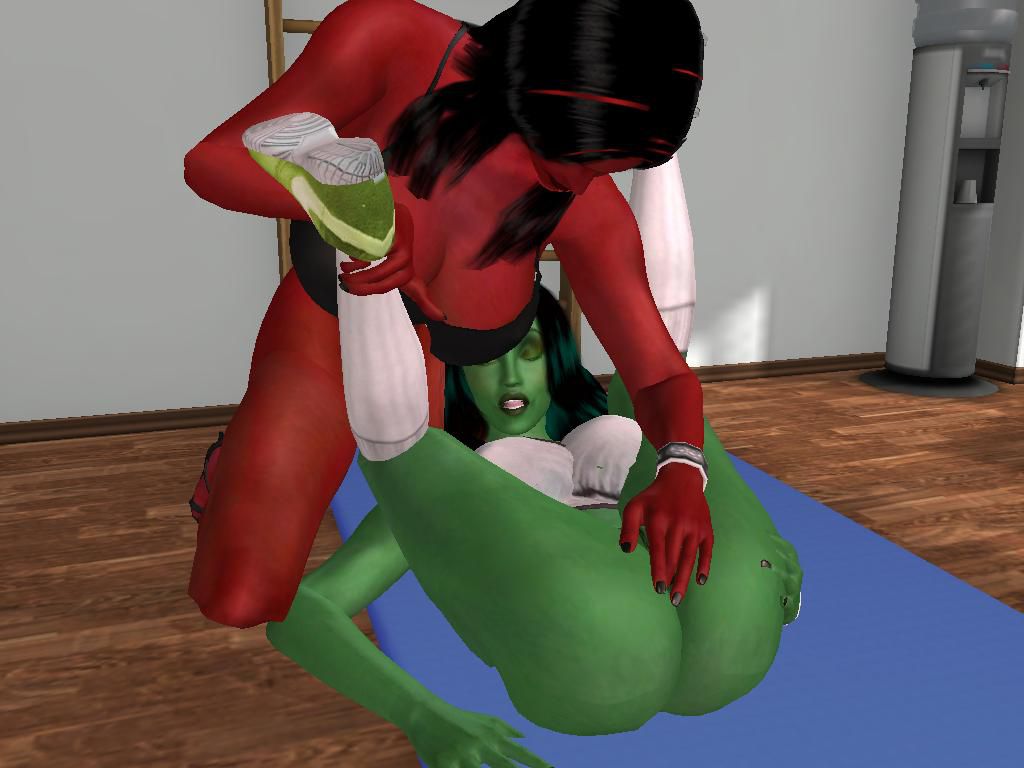 Green Vs. Red (The Sensational She-Hulk) 15