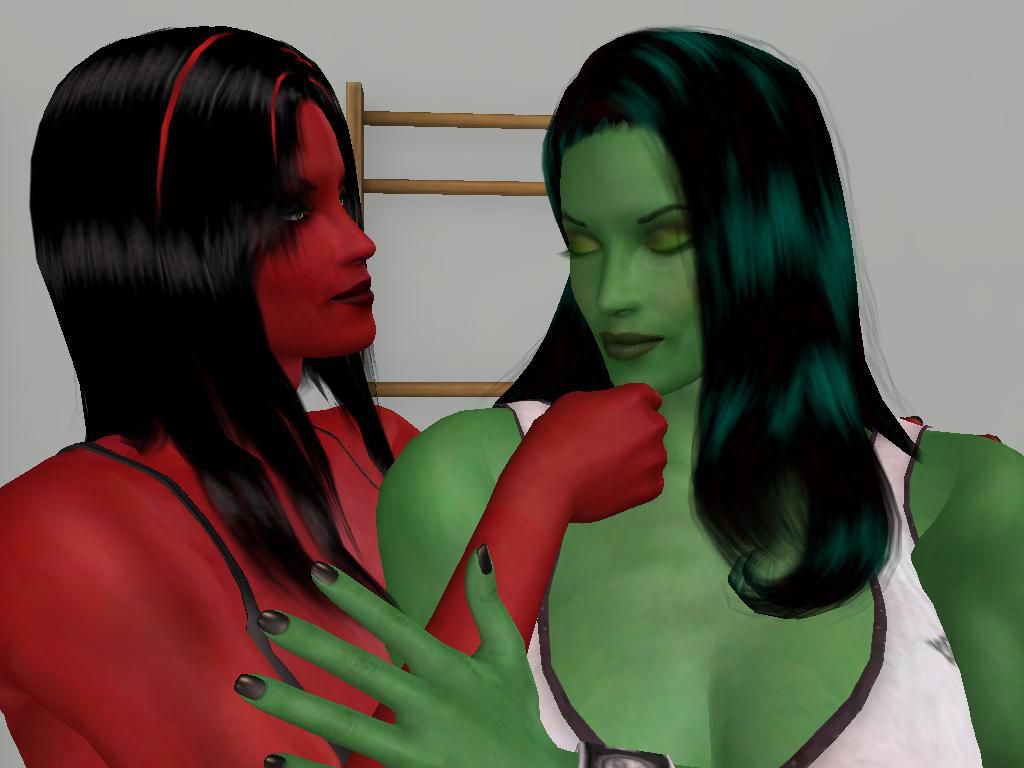 Green Vs. Red (The Sensational She-Hulk) 5