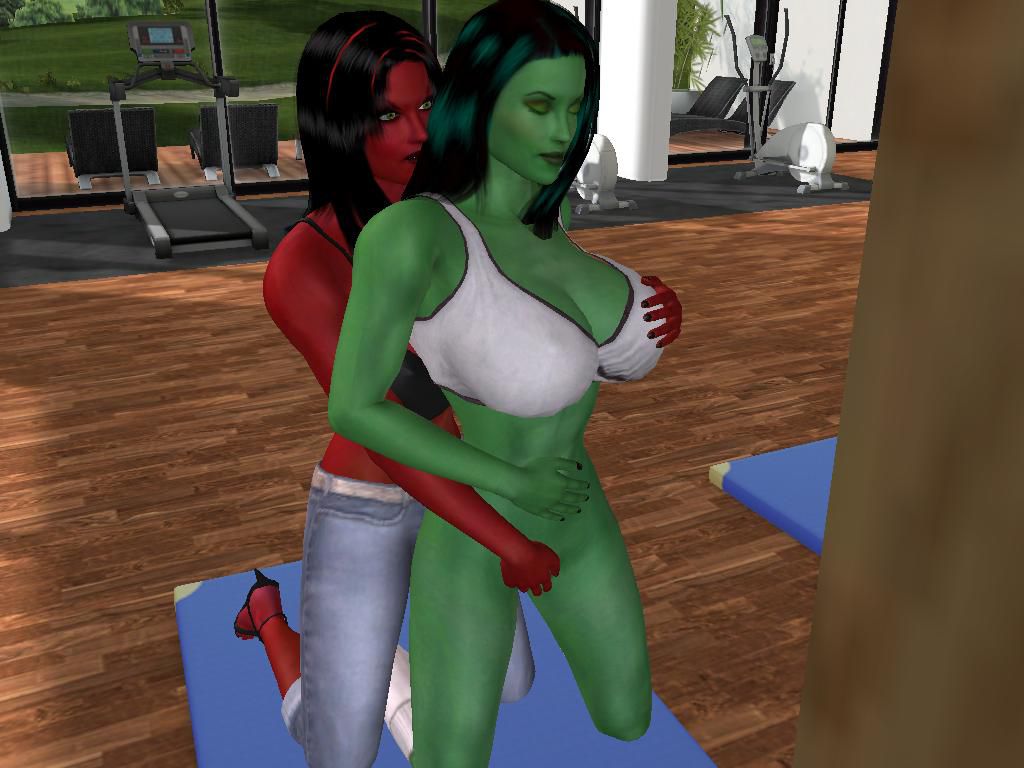 Green Vs. Red (The Sensational She-Hulk) 8