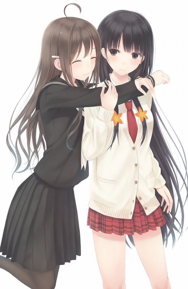 [Yuri/h image] straight and gachirezu Yuri couple Dokkidoki ♥ [secondary image .moe] Part2 33