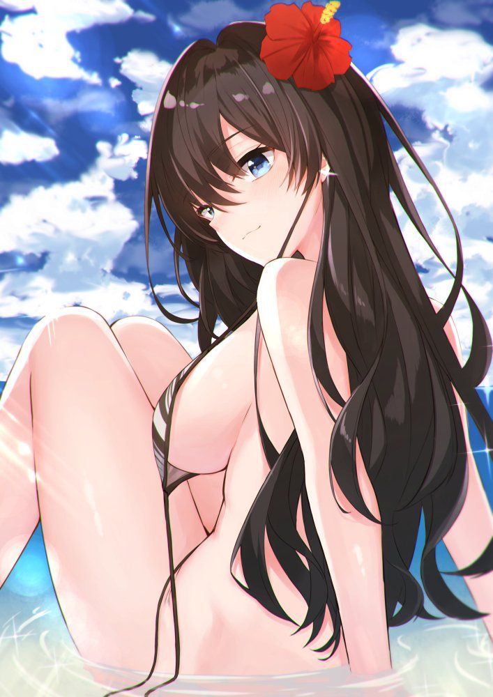 [Secondary/ZIP] beautiful girl second image of the horizontal milk that the breast was out of the 24