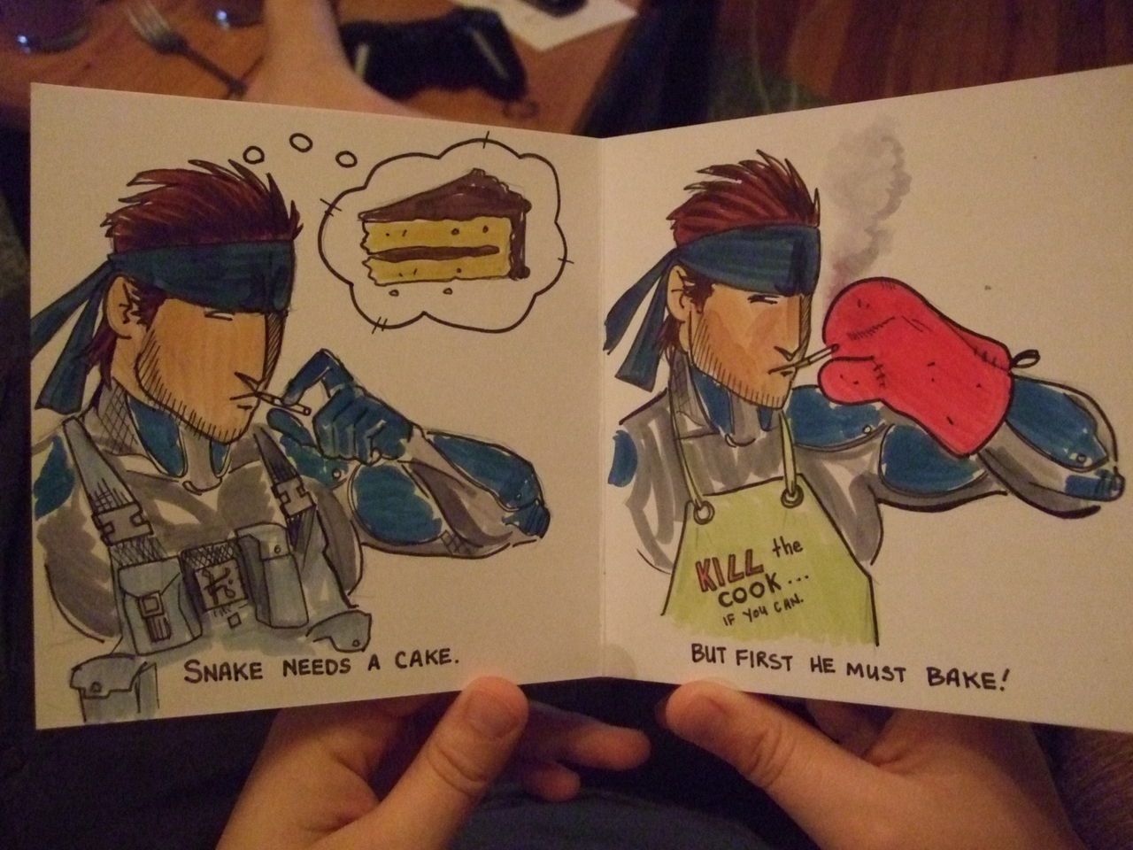 [Foley] Snake Bakes A Cake (Metal Gear Solid) 2