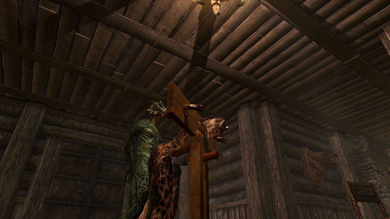 TESV Skyrim Futa-khajiit 10