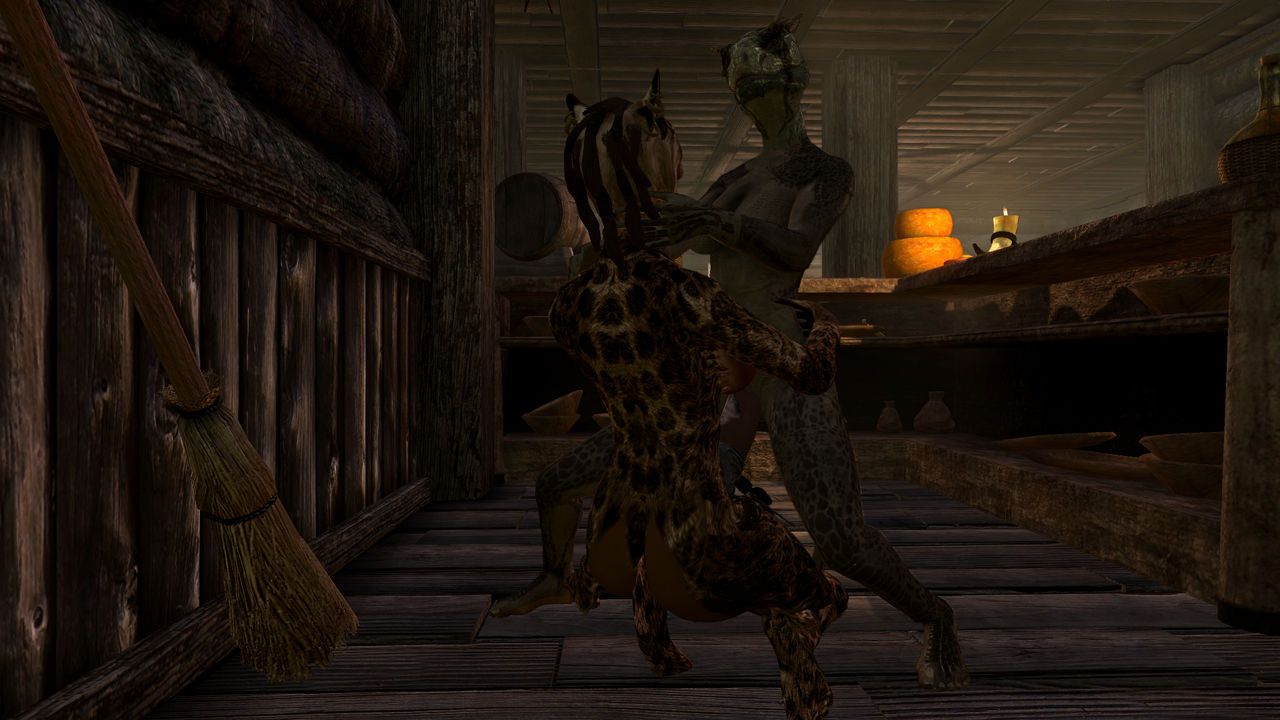 TESV Skyrim Futa-khajiit 21