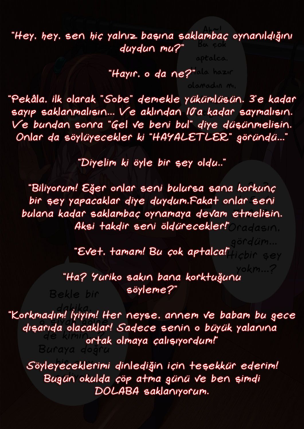 [Alan Smithee] My Lonely Never Ending Game of Hide and Seek [Hentaiciyiz Fansub] -  [Turkish] 3