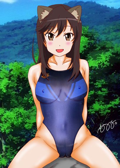 [Katsuo Shisetsu Gallery] Kyouei Mizugi Biyori Nanon (Non Non Biyori) [カツオ私設ギャラリー] 競泳水着びより なのん! (のんのんびより) 9