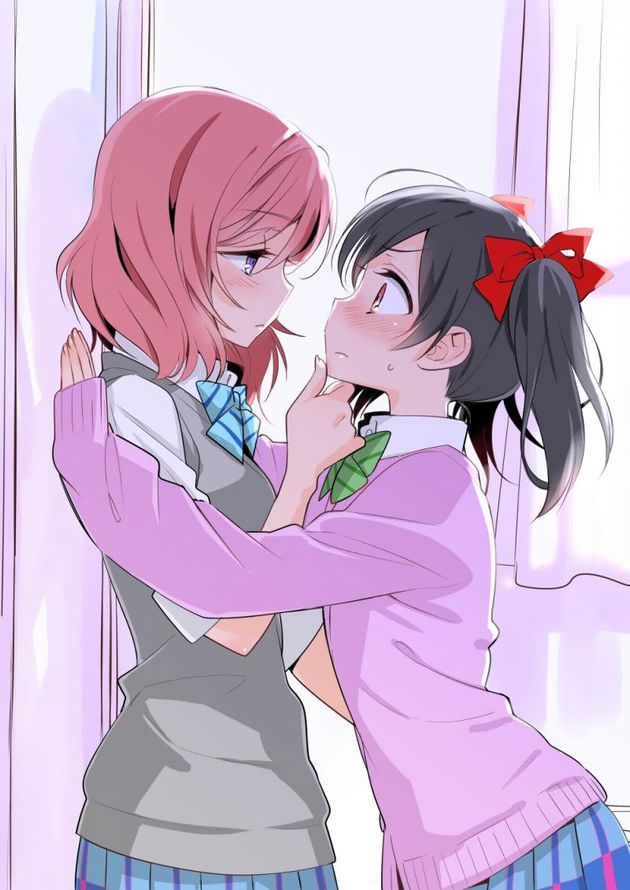 Yuri, erotic pictures, Yuri, Gachirezu, same-sex couple, thick kiss and ♥ [secondary image .moe] Part1 3