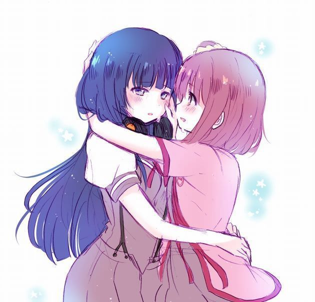 Yuri, erotic pictures, Yuri, Gachirezu, same-sex couple, thick kiss and ♥ [secondary image .moe] Part1 34