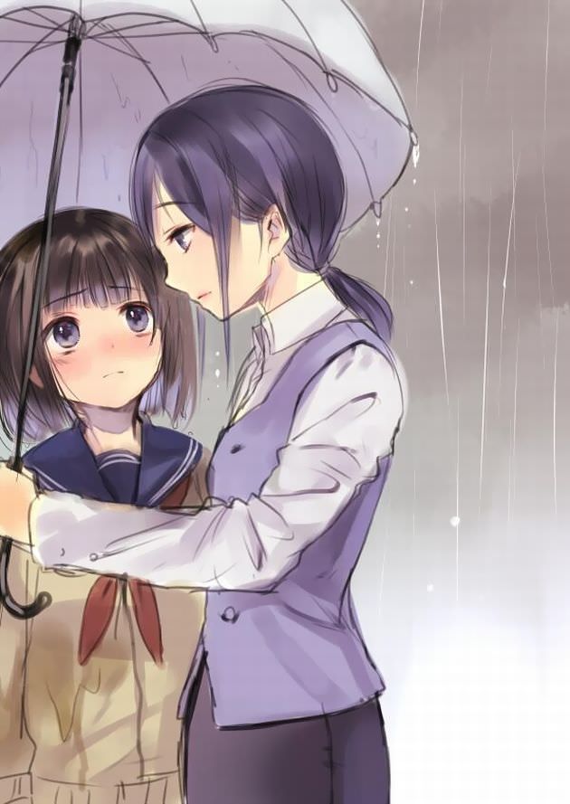 Yuri, erotic pictures, Yuri, Gachirezu, same-sex couple, thick kiss and ♥ [secondary image .moe] Part1 37