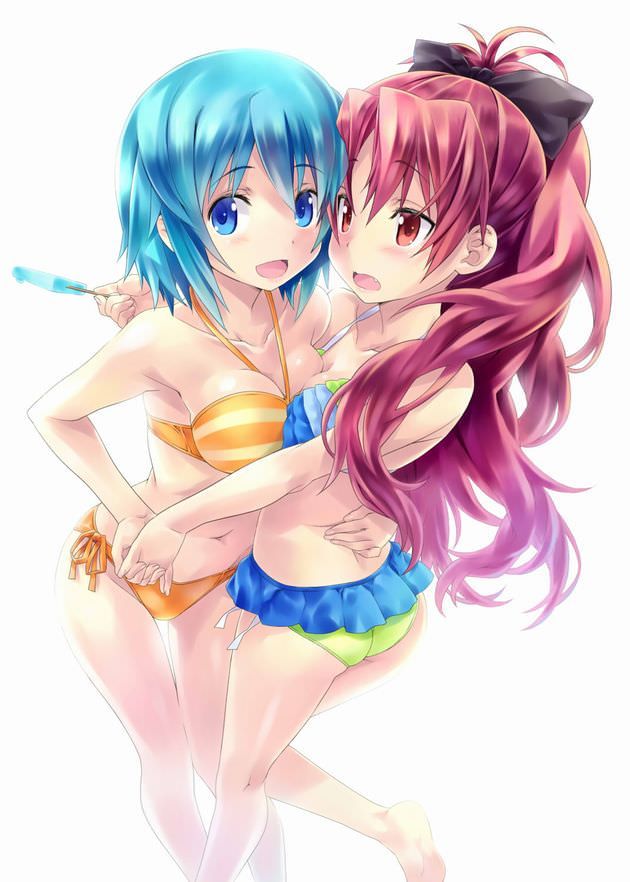 Yuri, erotic pictures, Yuri, Gachirezu, same-sex couple, thick kiss and ♥ [secondary image .moe] Part1 43