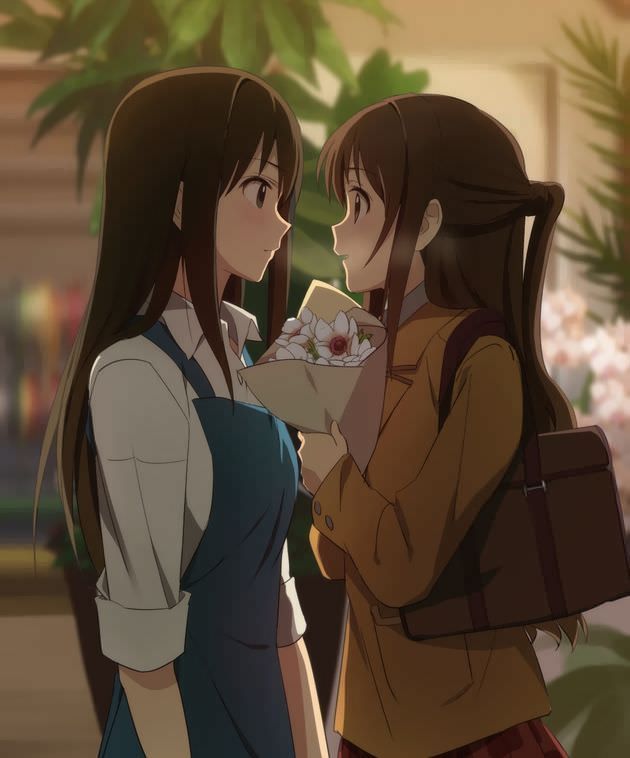 Yuri, erotic pictures, Yuri, Gachirezu, same-sex couple, thick kiss and ♥ [secondary image .moe] Part1 49