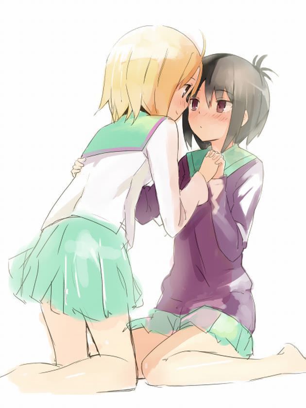 Yuri, erotic pictures, Yuri, Gachirezu, same-sex couple, thick kiss and ♥ [secondary image .moe] Part1 9