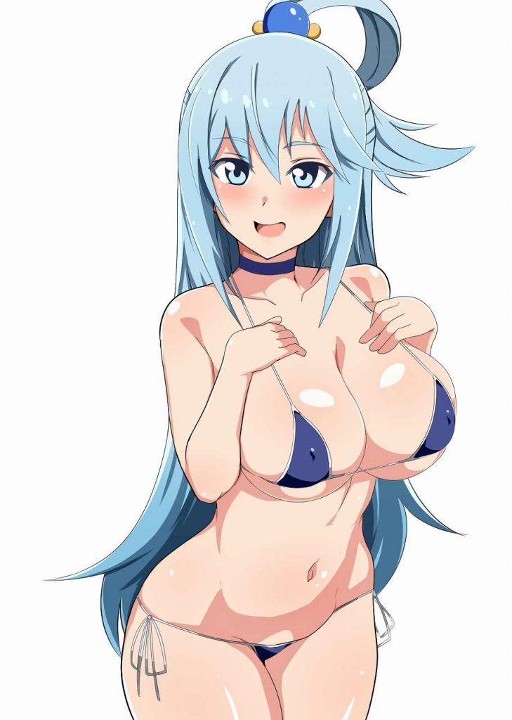 【Erotic Anime Summary】Bless this wonderful world! Erotic image of Aqua is here 【Secondary erotic】 19