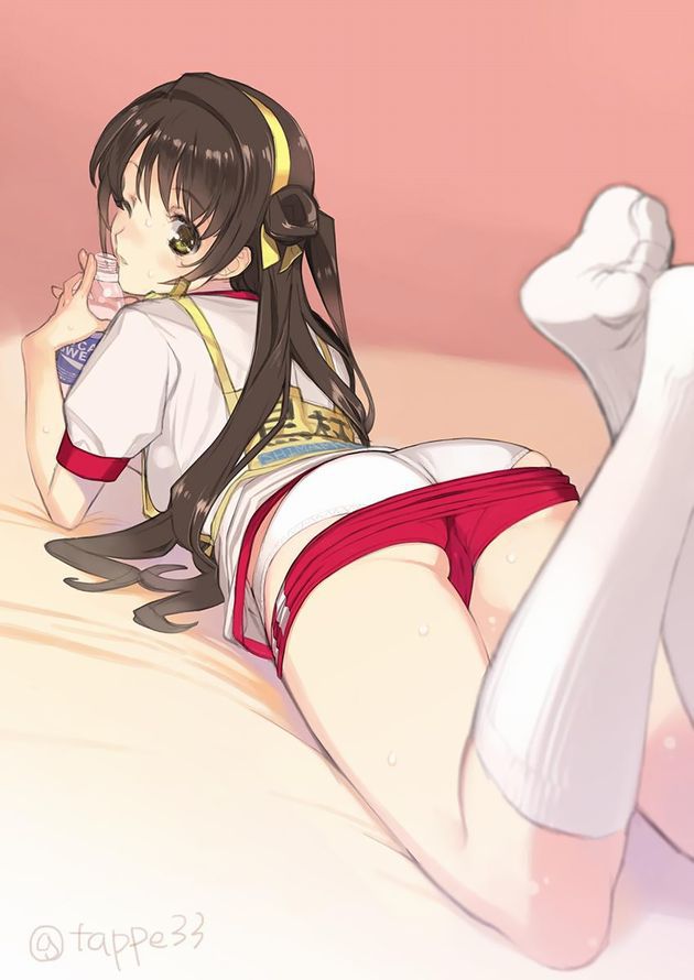 [bloomers/h image] Raphael erotic gymnastics wearing a plump lower body and swimsuit bloomers [secondary image .cos] 2