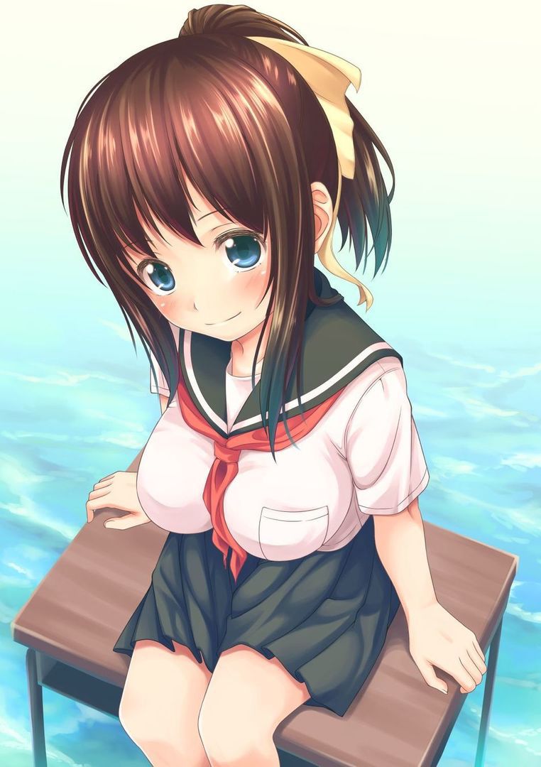 Secondary image of a cute girl in uniform 13