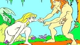 Tarzan and teen Jane hardcore orgy 2