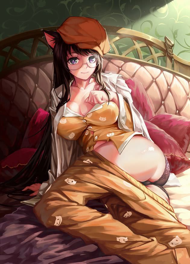 [Megumi body, erotic image] The result of seeing too beautiful breasts of big-ish woman character in charge of the late night anime ♥ [secondary image .anime] 23