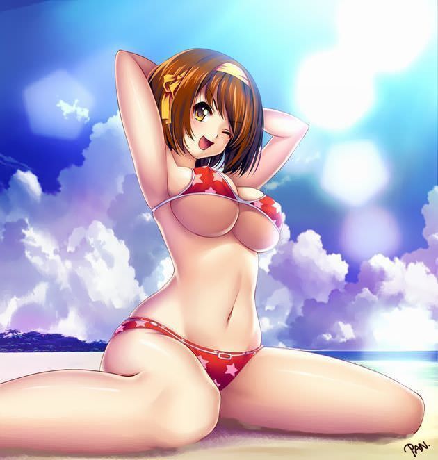 [Megumi body, erotic image] The result of seeing too beautiful breasts of big-ish woman character in charge of the late night anime ♥ [secondary image .anime] 43