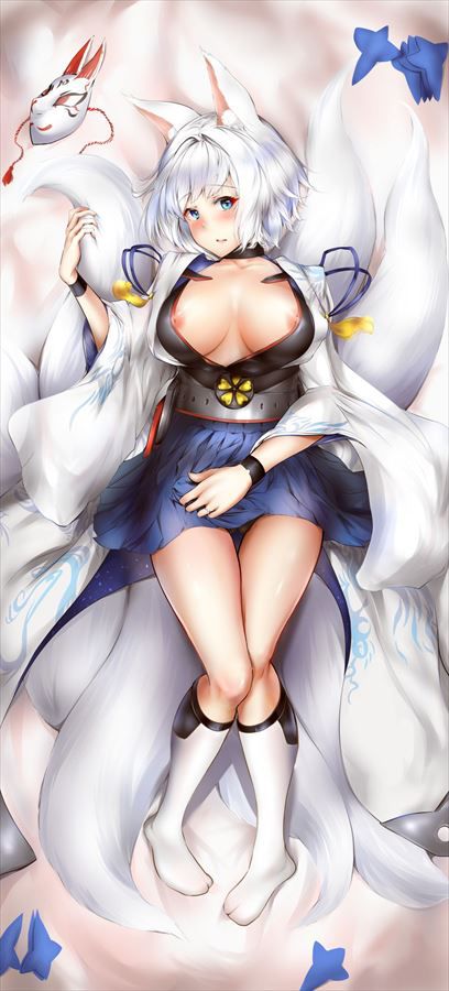 【Azure Lane Erotic Image】 Here is a secret room for those who want to see Kaga's Ahe face! 12