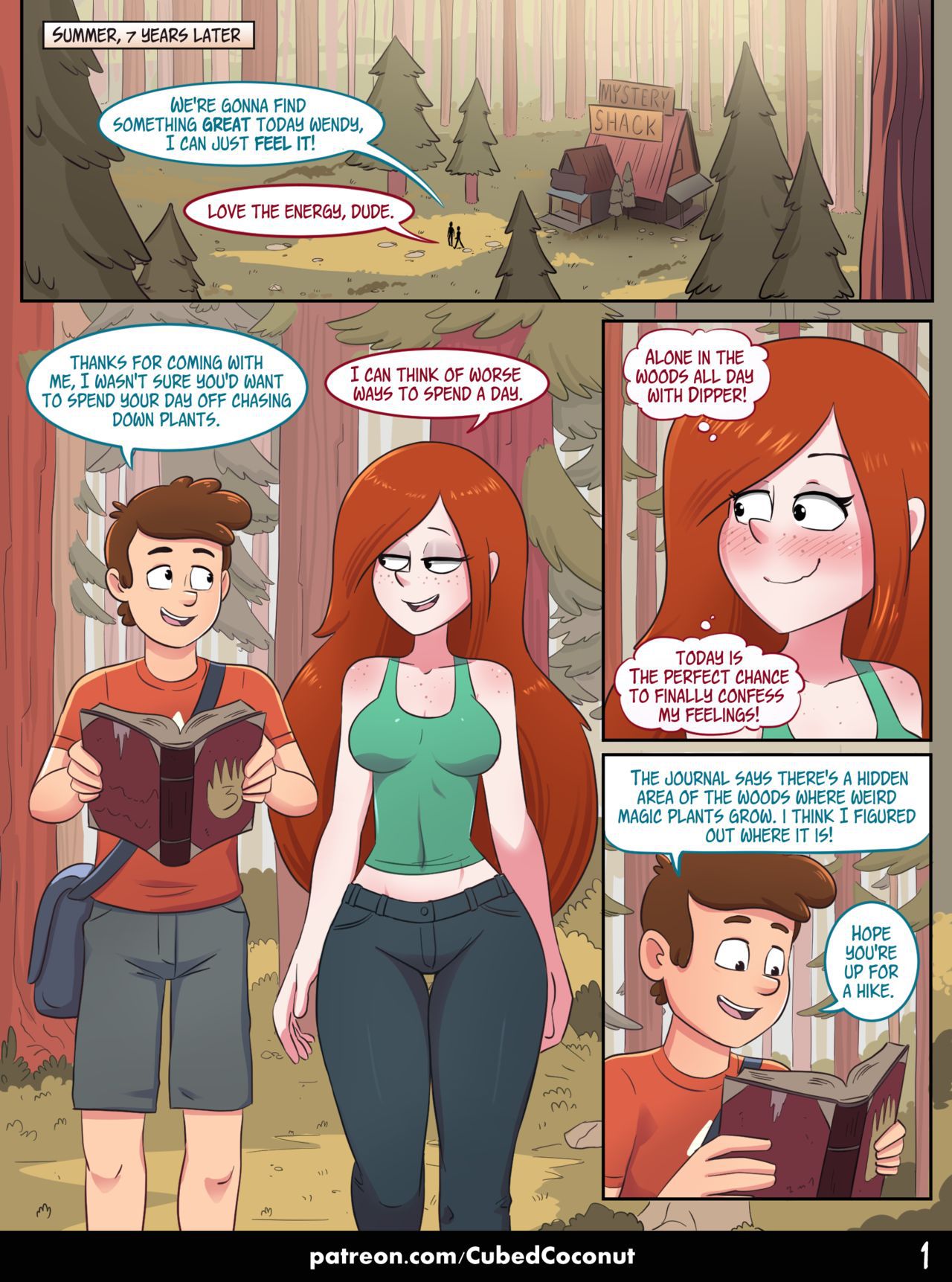 [Cubed Coconut] Wendy's Confession (Gravity Falls) [Ongoing] 2
