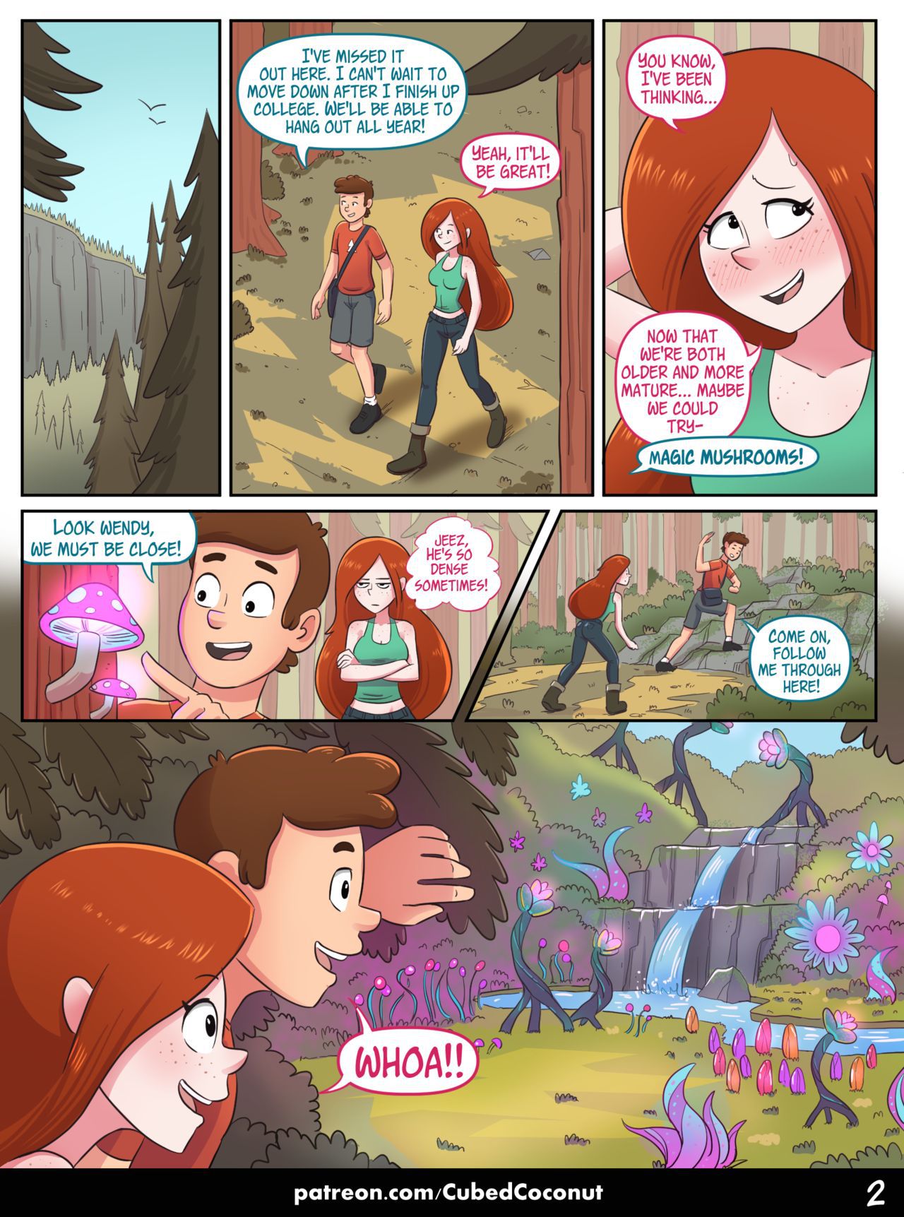 [Cubed Coconut] Wendy's Confession (Gravity Falls) [Ongoing] 3