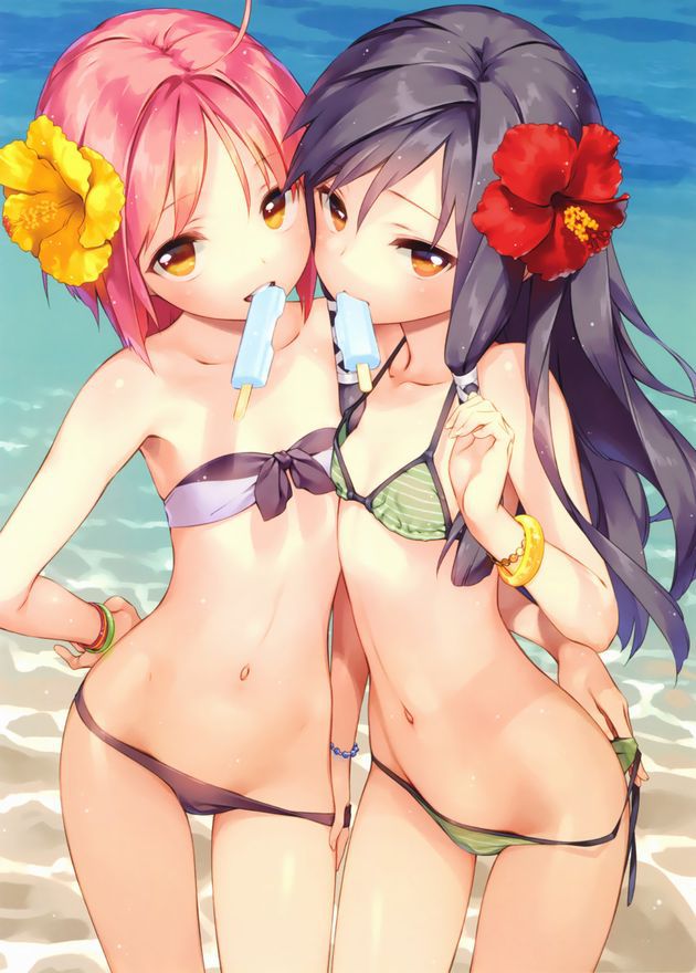 【 Beach 】 Erotic images of girls in bikinis in the seaside...!!!! Part 3 36