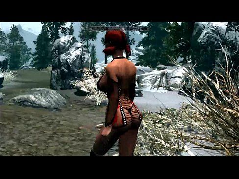 Tasha True Slut returns to Skyrim Let's Play PT 3 Hot Sex in a Cabin - 13 min 30