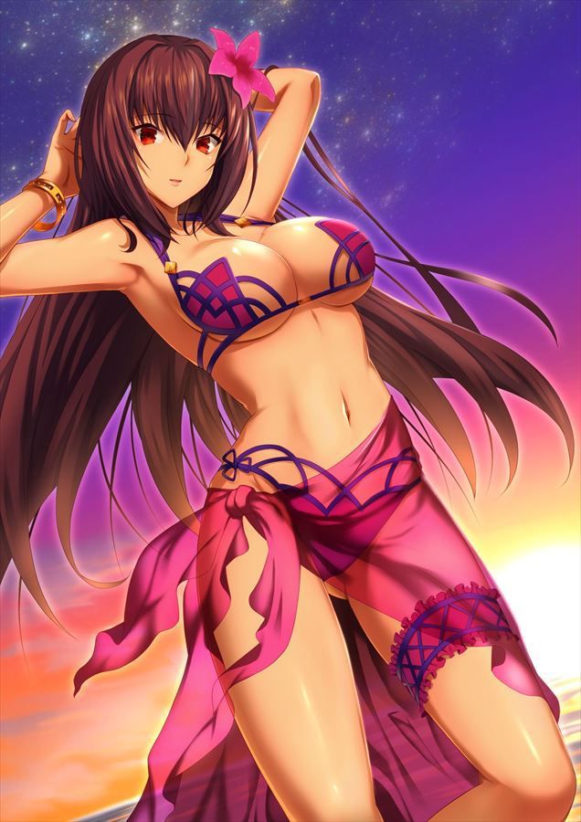 【Fate Grand Order】Skasaha's Ecchi and Cute Secondary Erotic Images 17