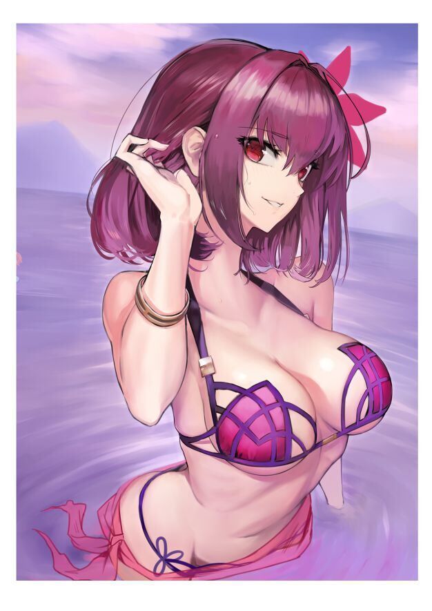 【Fate Grand Order】Skasaha's Ecchi and Cute Secondary Erotic Images 18