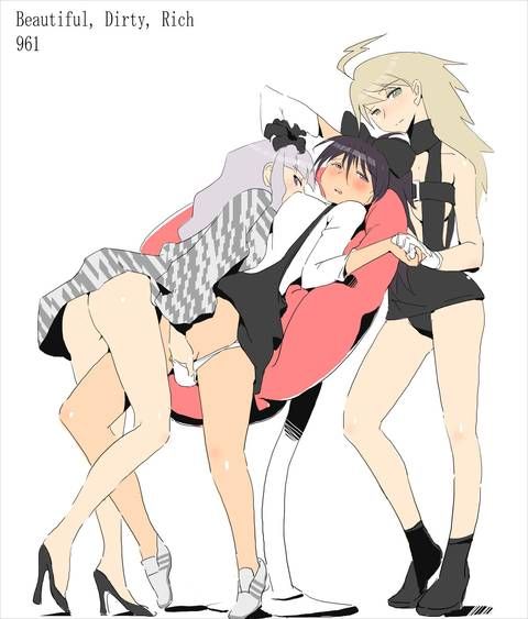 [58 pieces] two-dimensional yuri, lesbian girl erotic images collection!! 31 52