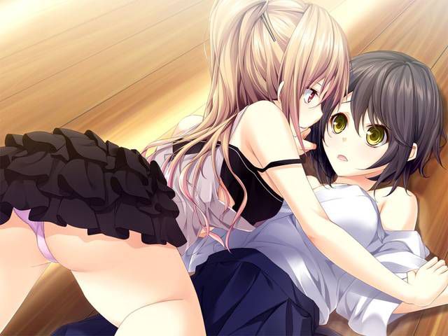 [58 pieces] two-dimensional yuri, lesbian girl erotic images collection!! 31 8