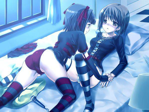 [58 pieces] two-dimensional yuri, lesbian girl erotic images collection!! 31 9