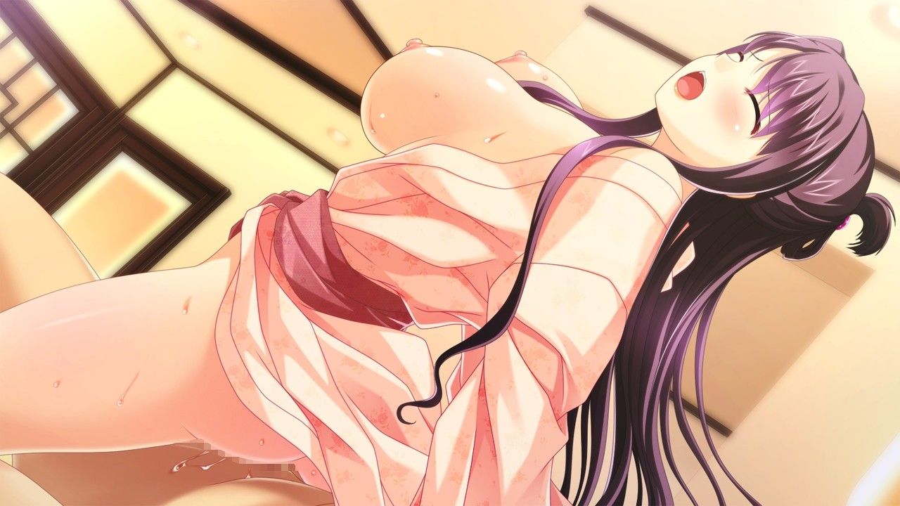 【Secondary Erotic】 Erotic image of a girl slapping her hips in a mounted position and looking comfortable 7