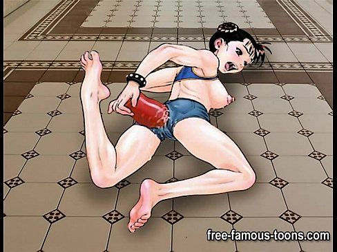 Famous hentai girls with dildo - 5 min Part 1 12