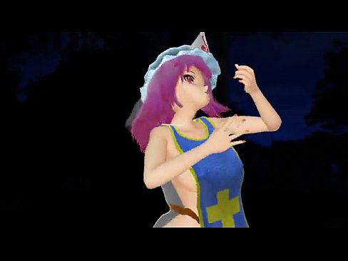 touhou yuyuko poledance MMD - 4 min 10