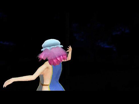 touhou yuyuko poledance MMD - 4 min 15