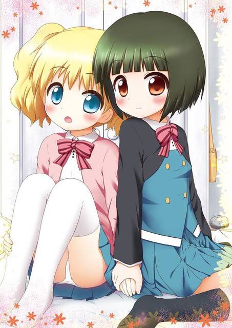 [58 photos] Two-dimensional yuri, lesbian girl erotic image Collection!! 29 36