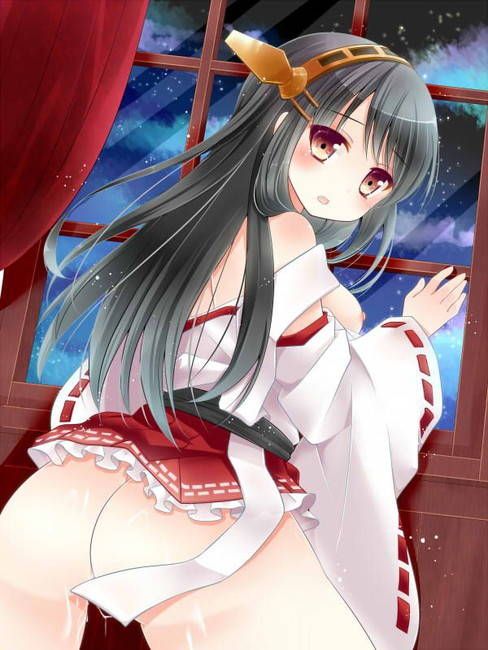 I collected the onaneta image of Haruna [Kantai collection]!! 2