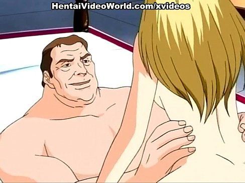 Hentai sex in bed with a blonde teen - 8 min 25
