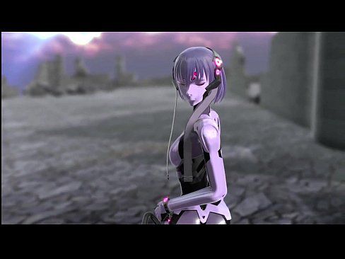 3D MMD Android Yukari [NO SOUND] subtitulos - 1 min 42 sec Part 1 8