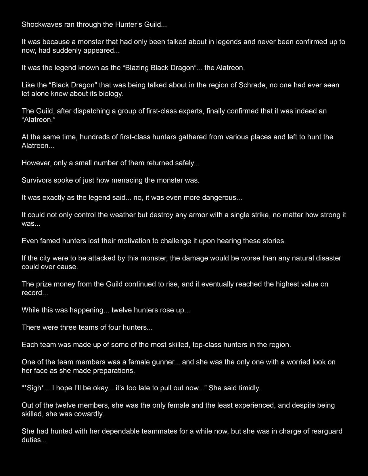 [DEEP RISING (THOR)] Monster Hunter Ryoujoku Chapter: Escadora Hunter [English] (N04h) 2